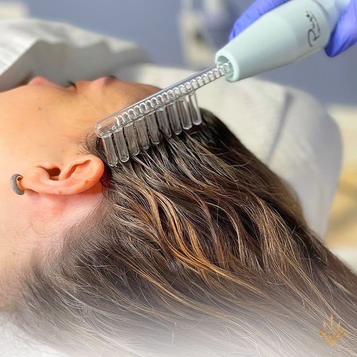 High Frequency Scalp Treatment