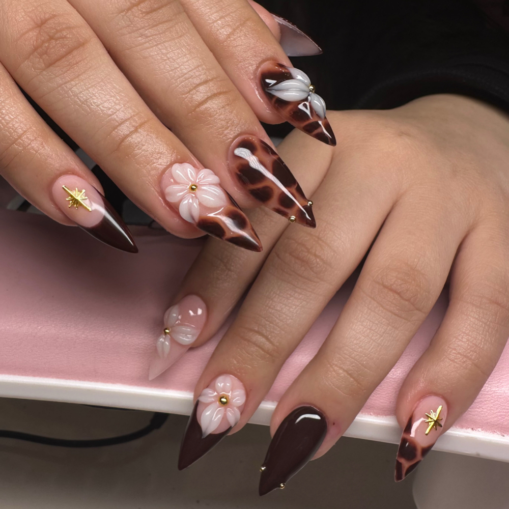 Medium Full Set at Nails By Bean in Medford, OR