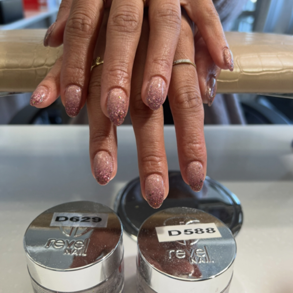 Dip Powder Ombre - Short at Excellent Nails By Sandy in California, CA
