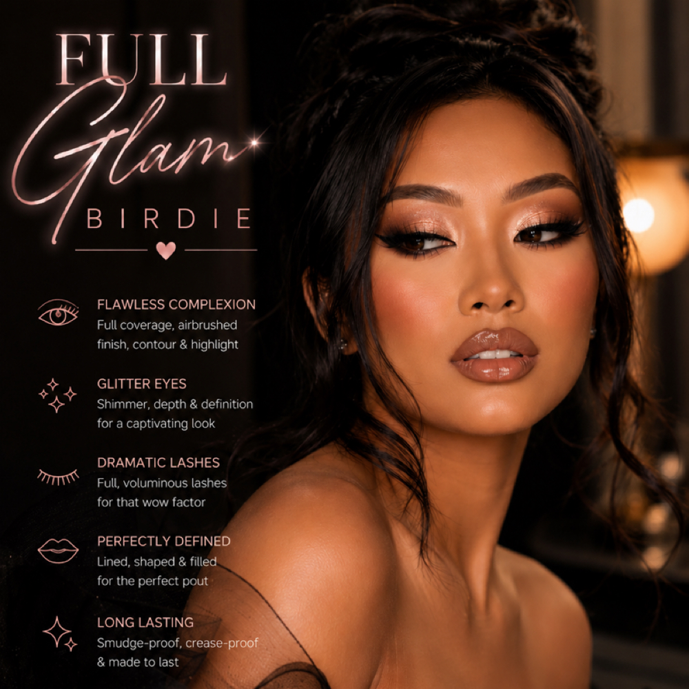 Full Glam Birdie at Beauty in Motion