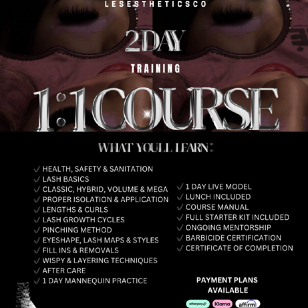 1:1 Lash Course 💫 at LesEstheticsCo in Teague, TX