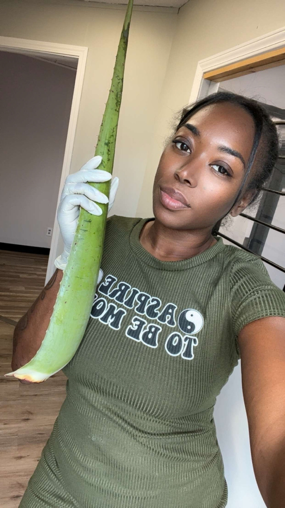 Aloe Vera Treatment at MRS KIM in Southfield, MI