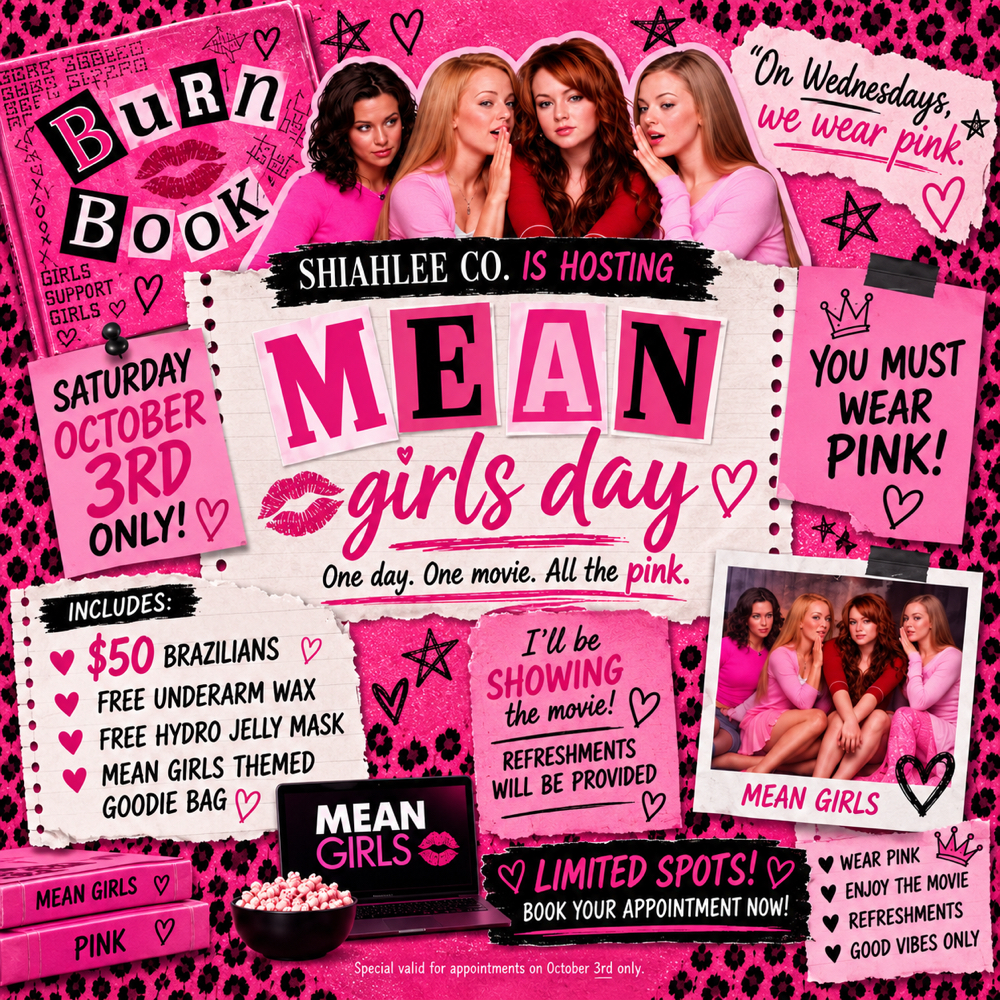 MEAN GIRLS DAY🩷 10/3 ONLY at Shiahlee Co. in Sacramento, CA
