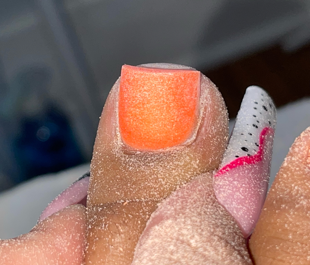 Acrylic Toe Fill