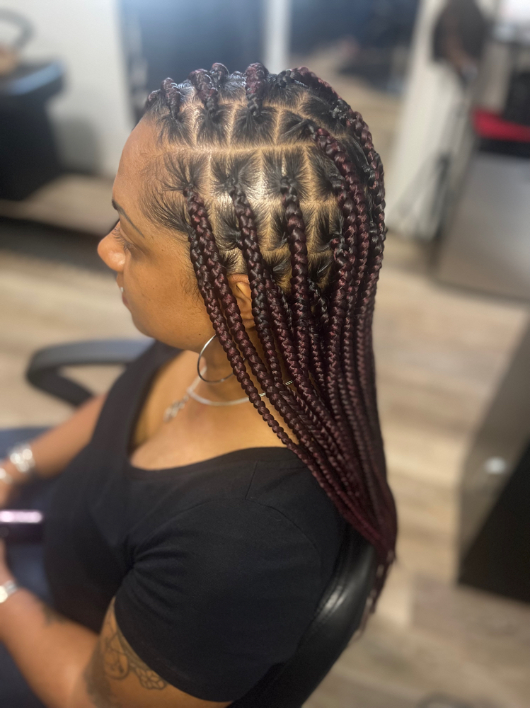 Large Box Braids at Natural Iz Me in Fredriksted, VI