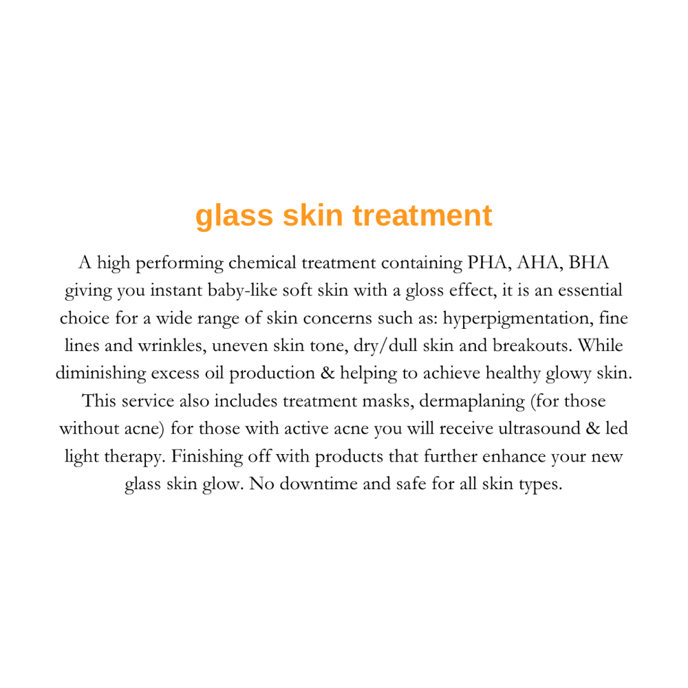 Glass Skin Treatment