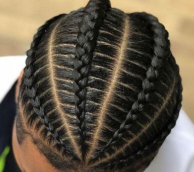 4-6 Cornrow Men Style