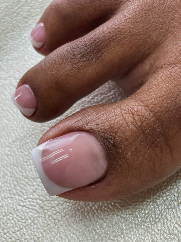 Add on: French at THE EXPERT NAIL STUDIO in Pleasanton, CA