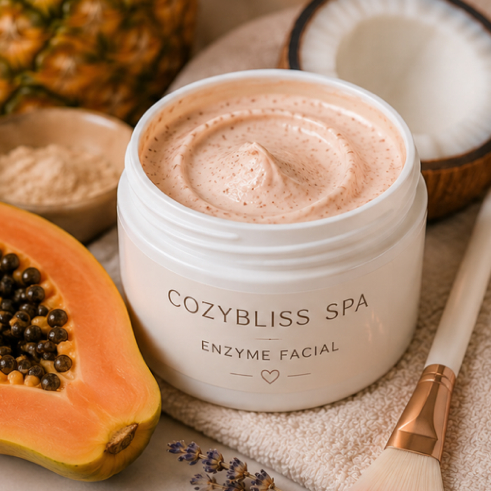 ENZYME Facial at Cozybliss spa in Mundelein, IL