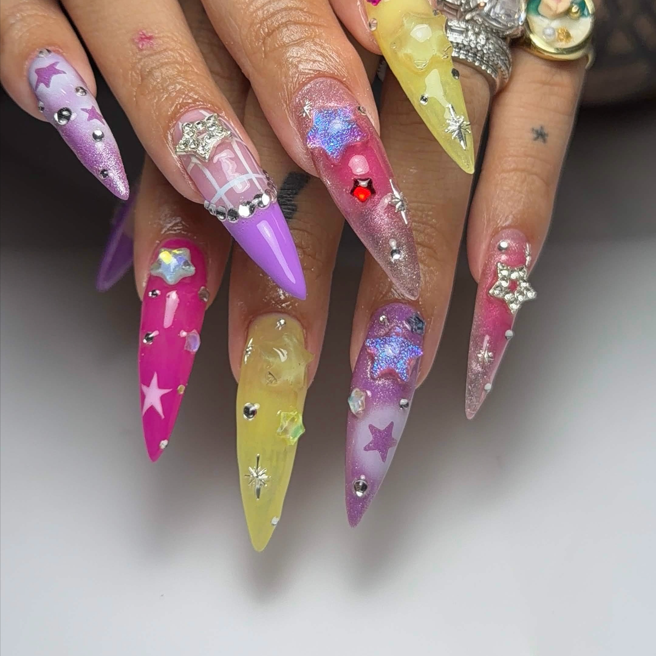 Gel Extension Manicure 2XL at Mariiposa Nails in Miami, FL