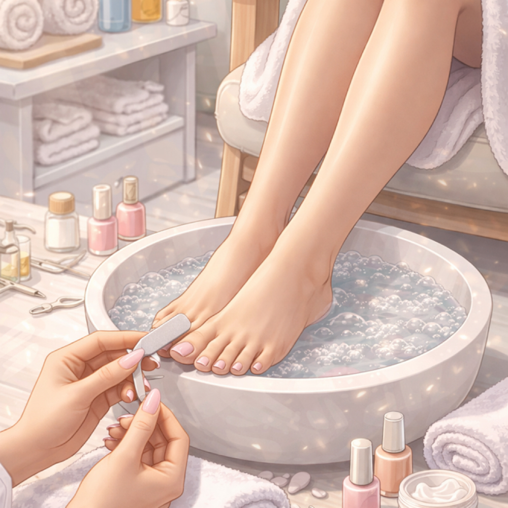 Gel Pedicure at The Polished Studio in Howell Township, NJ