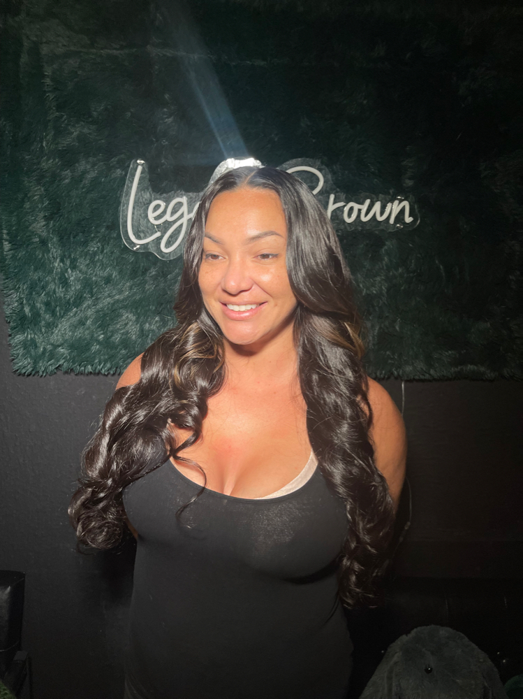 Traditional Sew In Hair Included