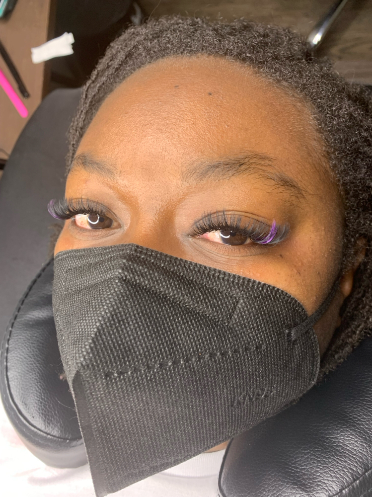 Accent Color (Add On) at Dominate Lash. in Warner Robins, GA