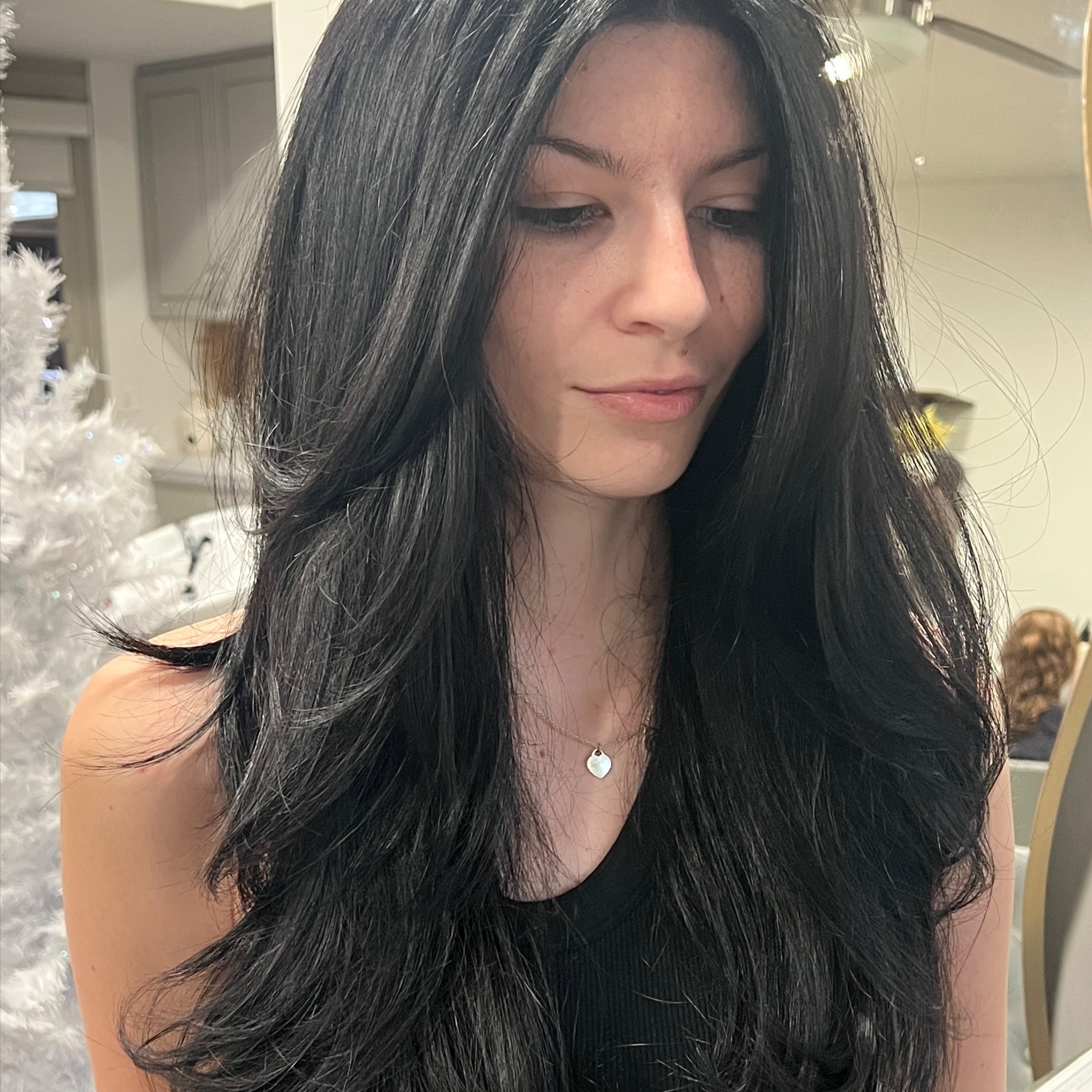 Blowdry at the beauty nest in Rolling Hills Estates, CA