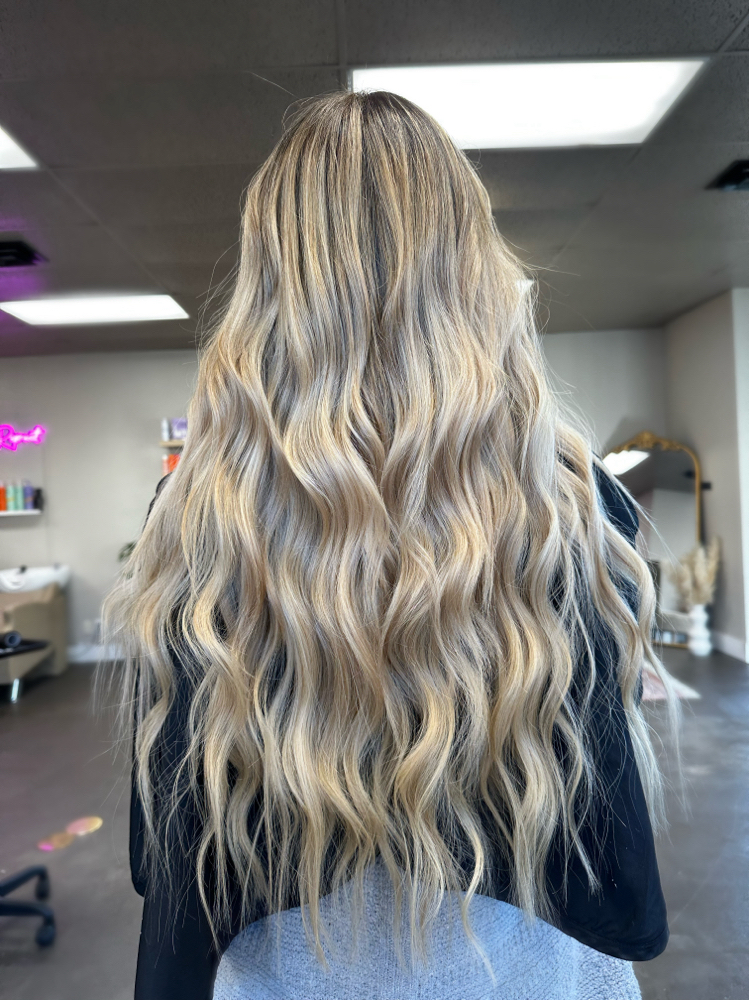 Beaded Weft Extensions- ONE row