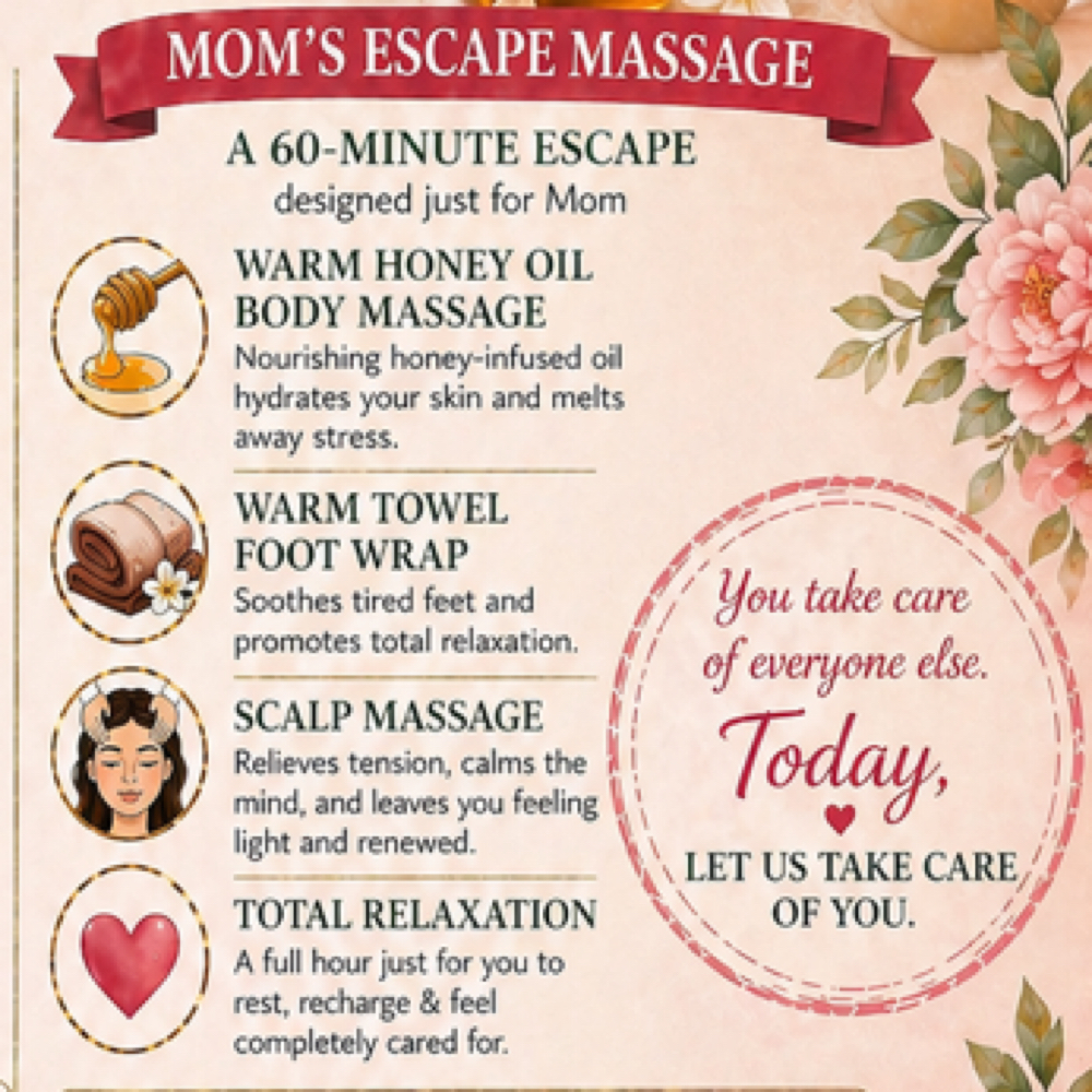 Mom’s Escape Massage at Gall Therapeutics in Wales, WI