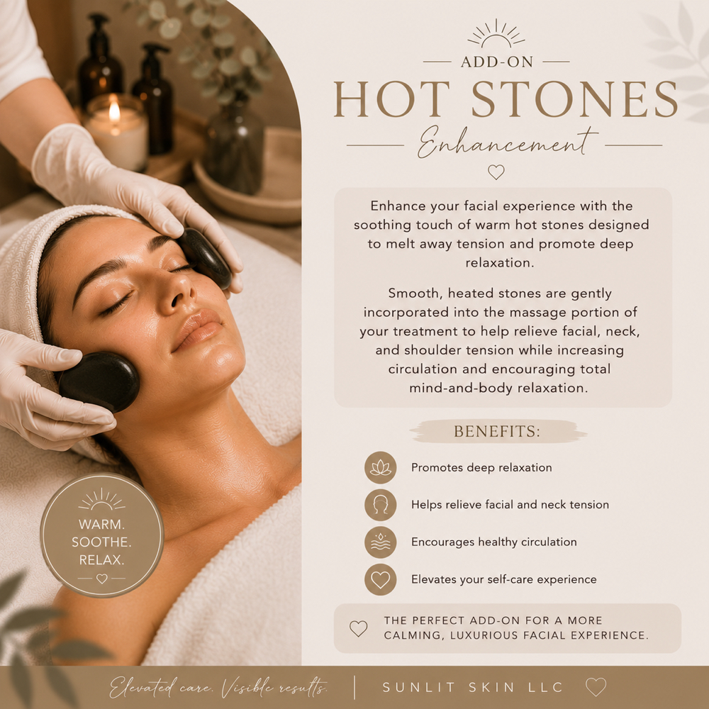 Hot Stones Add On at The House of Blondes in Summerville, SC