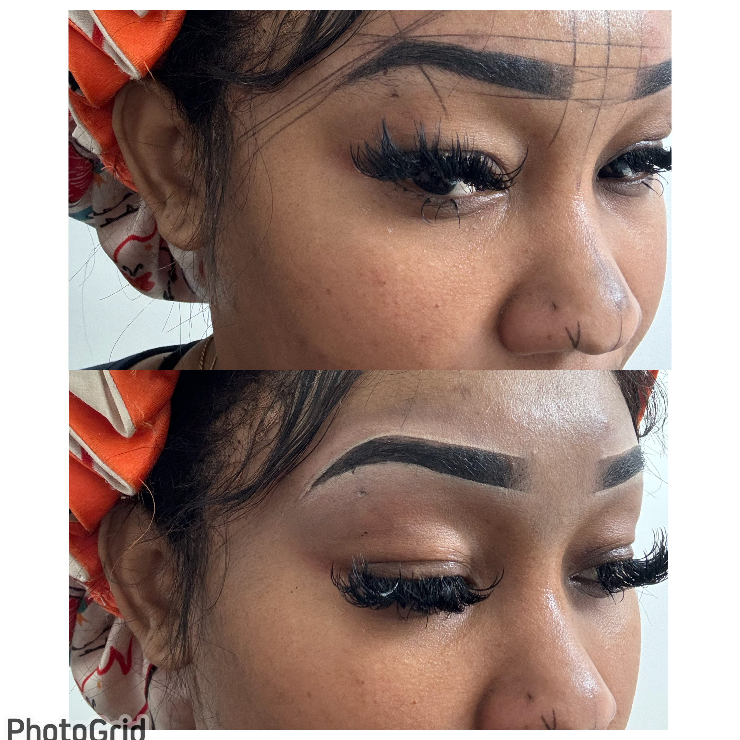 Ombre Brows touch up