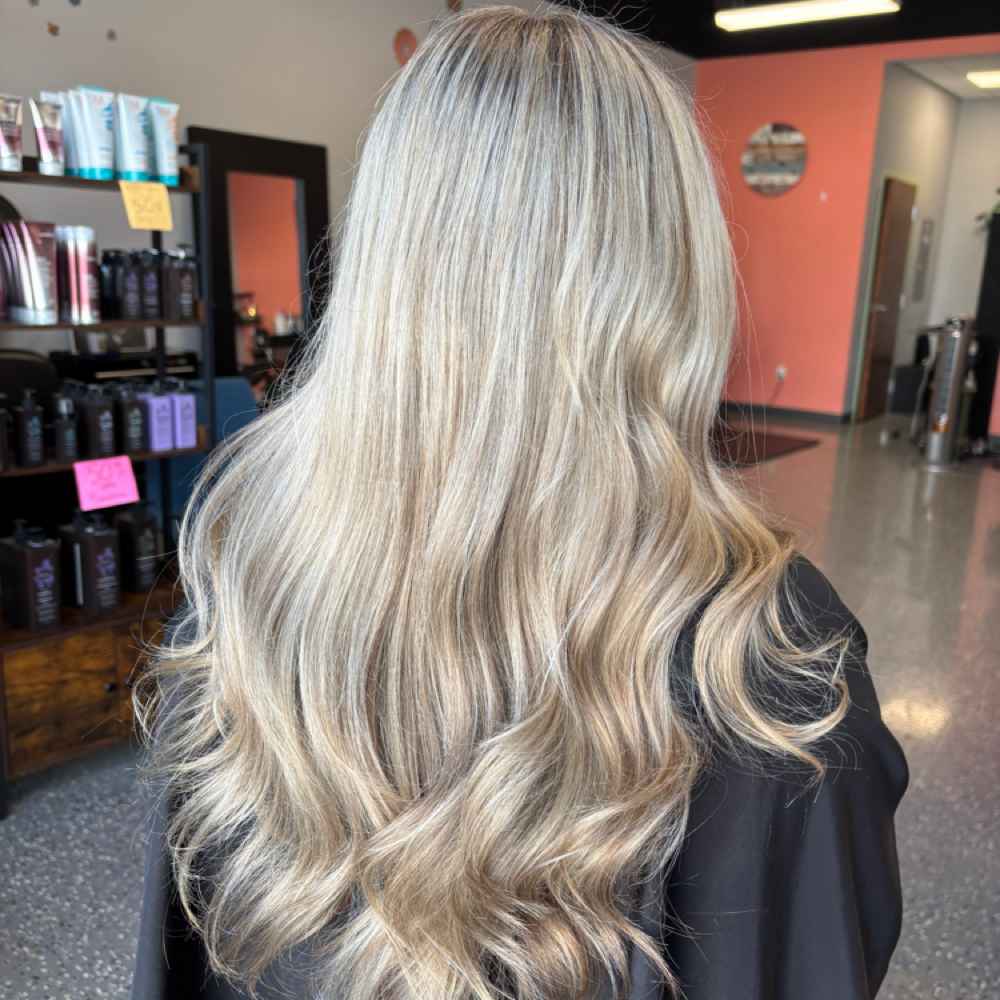Blonding Session + Cut at Amya  Boose in Coral Springs, FL