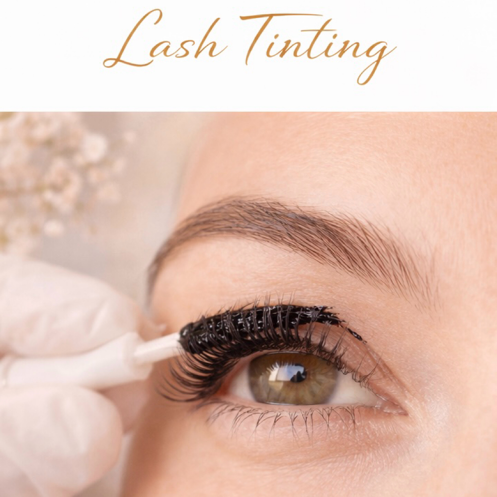 Lash Tint at Sunflower Beauty in Whitney, TX