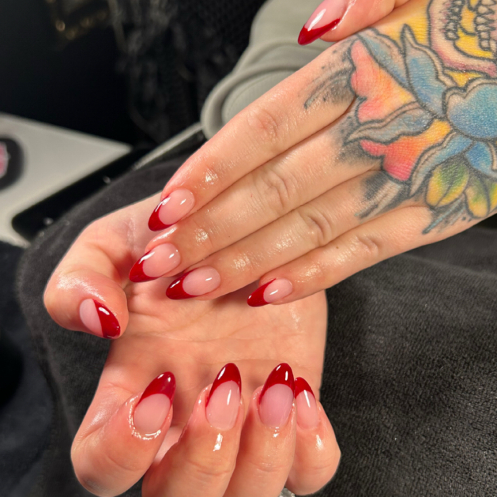 Short Acrylic Set at Soft But Sharp Nails in Colorado Springs, CO
