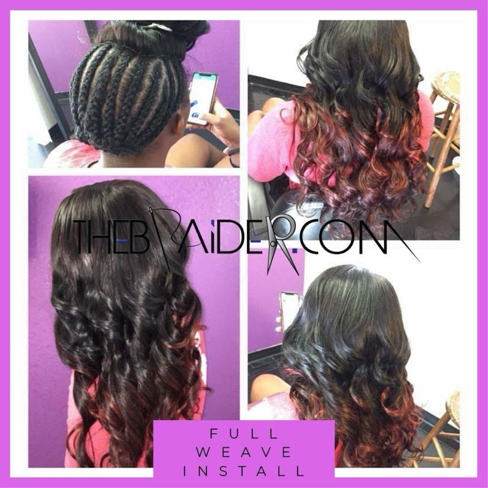 Sew in w/ closure piece at TheBraider Hair Academy in Duncanville, TX