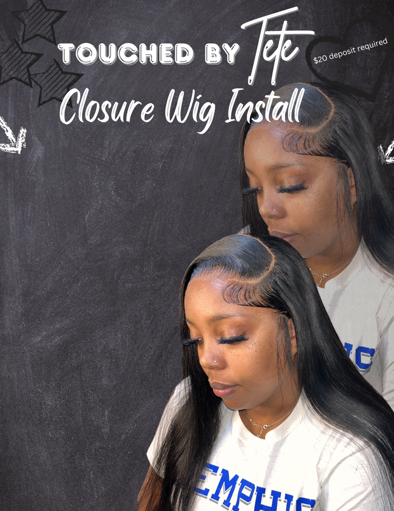 Closure Wig Install