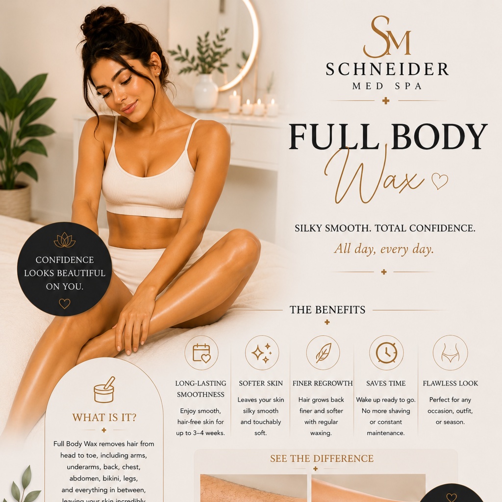 Full Body Wax at Schneider Med Spa in Ocoee, FL