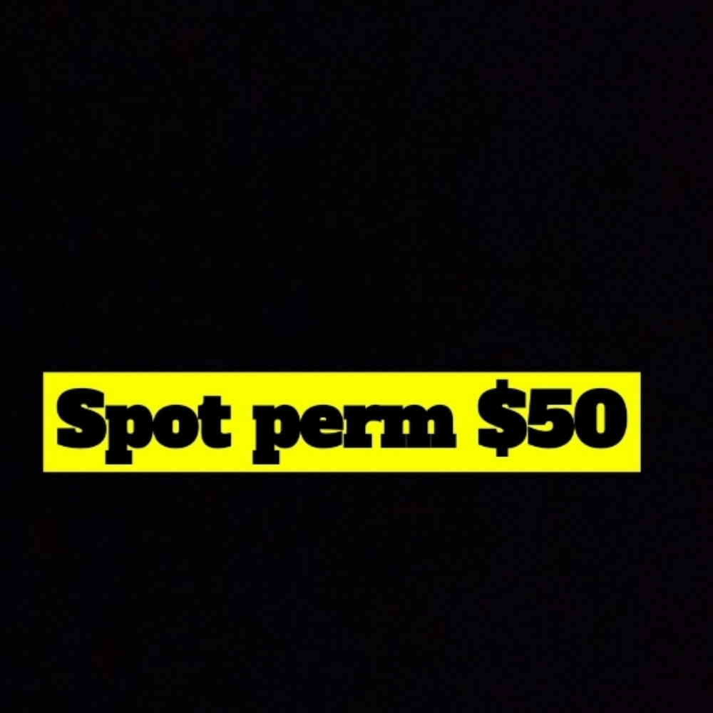 Spot Perm (Add On Service) at Weave King Hair Studio in Plano, TX