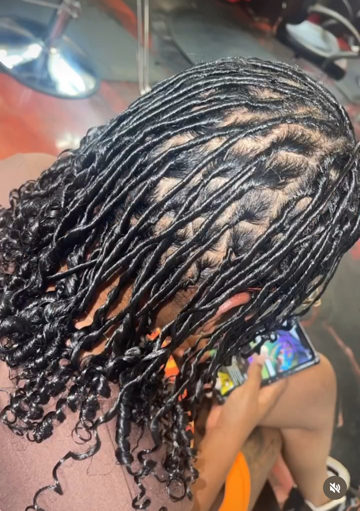 Starter Locs Coils (Diamond Parts) at Oozie Locs in Temple Hills, MD