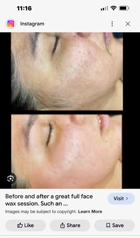 Cheek Wax