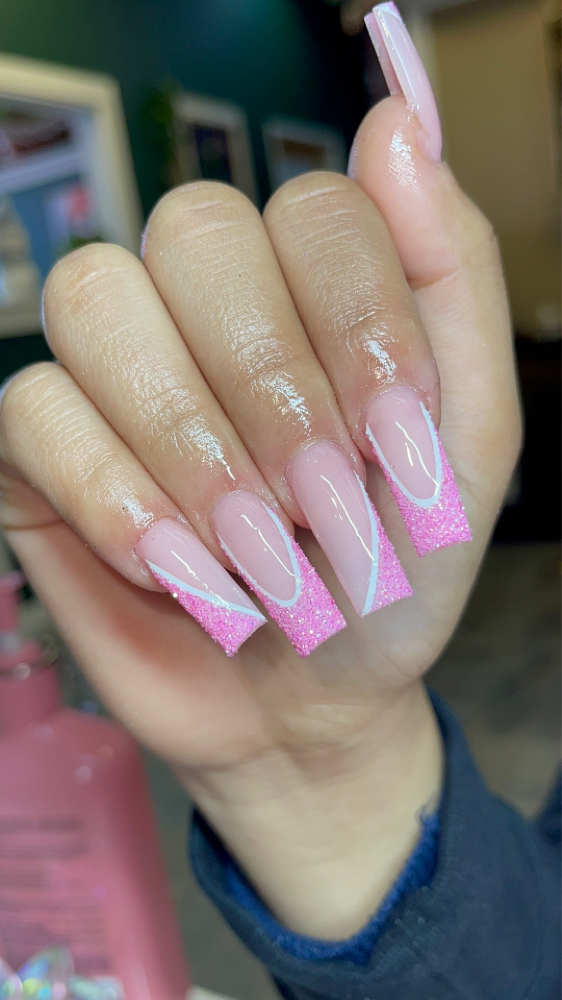 Long Full Set at Blossomed Beauty Lounge in Hesperia, CA