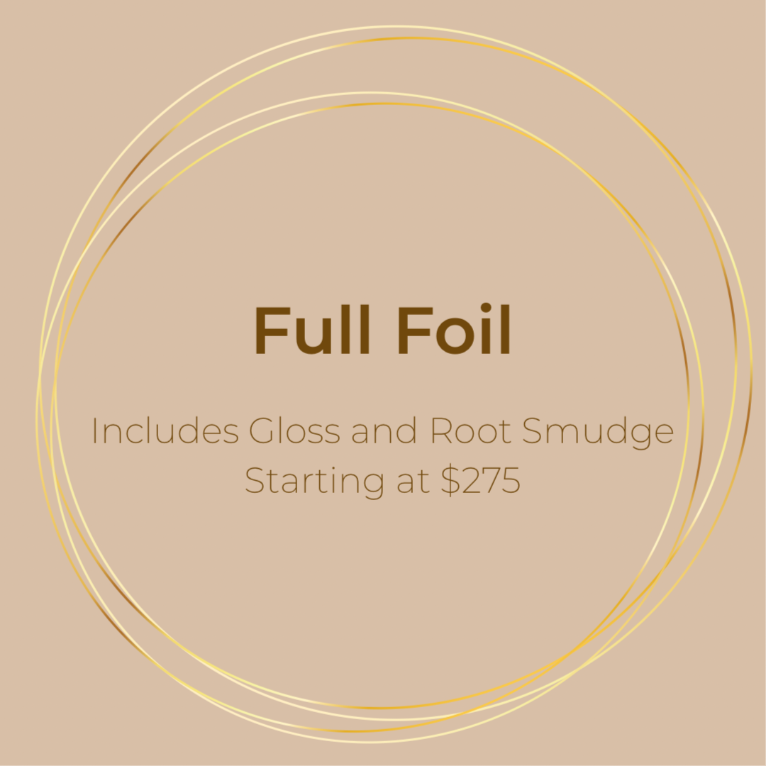 Full Foil at Blonde & Bliss in Wonder Lake, IL
