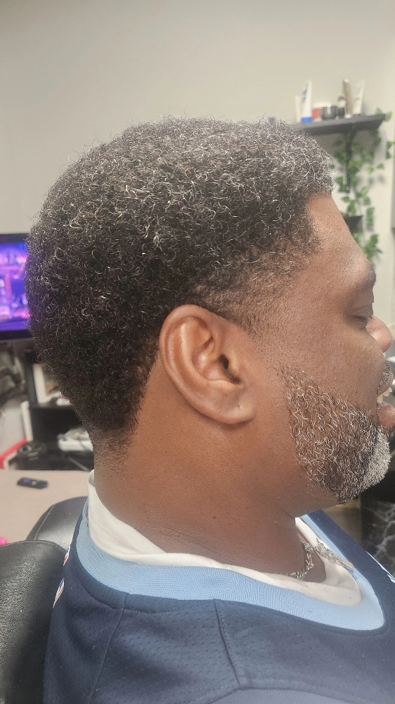 Haircut And Beard Trim