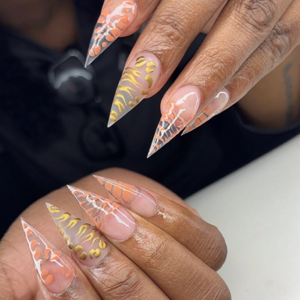 Full Hands Design at Boss Nails in Semmes, AL