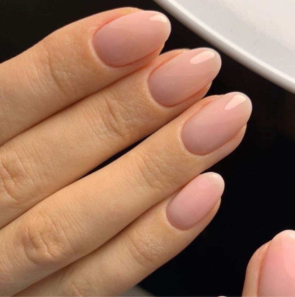 NATURAL NAILS ACRYLIC OVERLAY at Nailed by María in Cedar Hill, TX