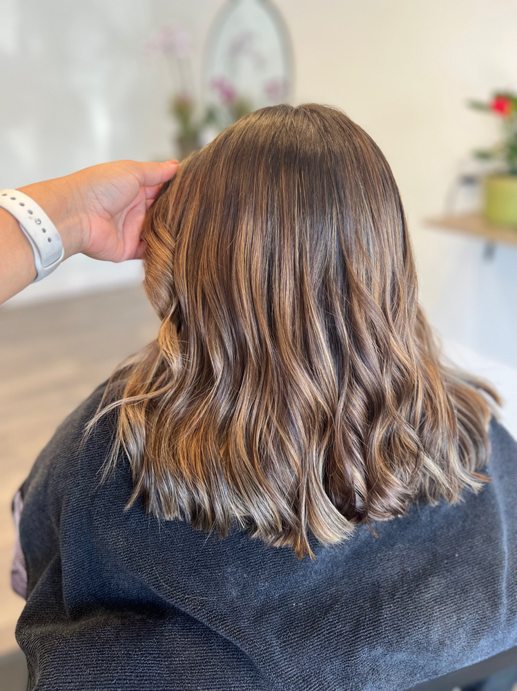 Root Touch Up And haircut