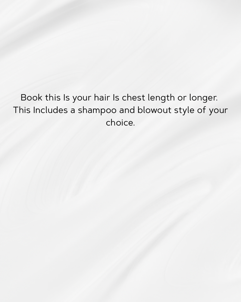 Long Hair blowout Style at Hair by Kelsey Clark in Lizton, IN