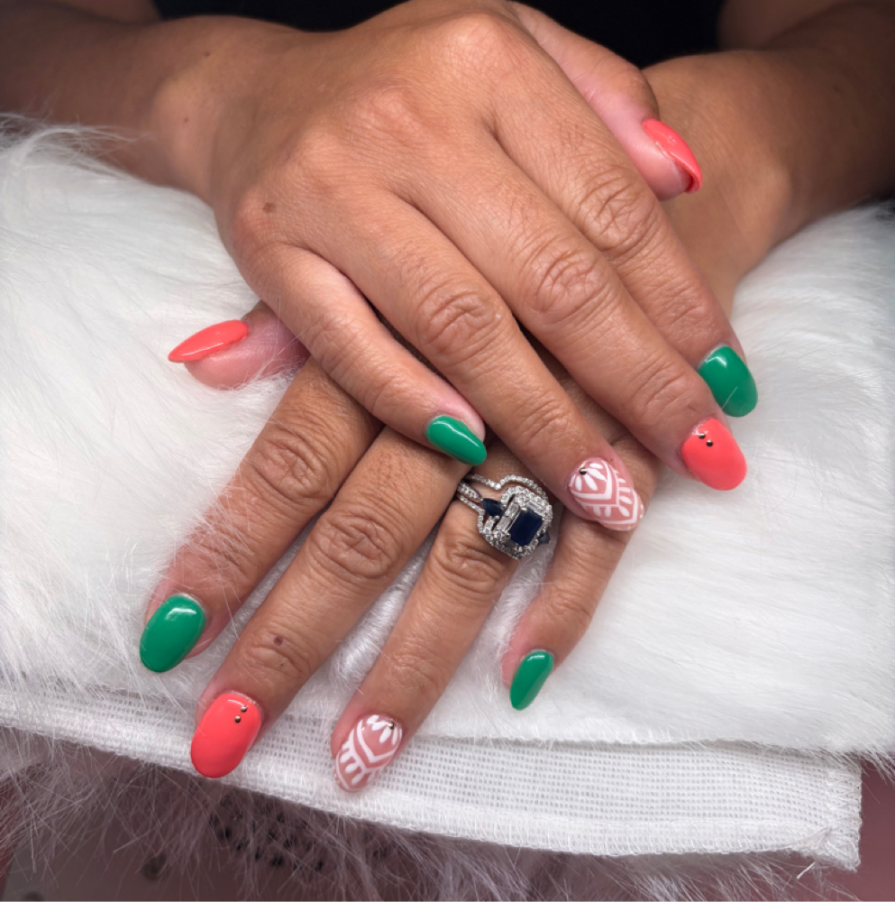 Gel Mani at Blood Sweat & Shears in Fernley, NV