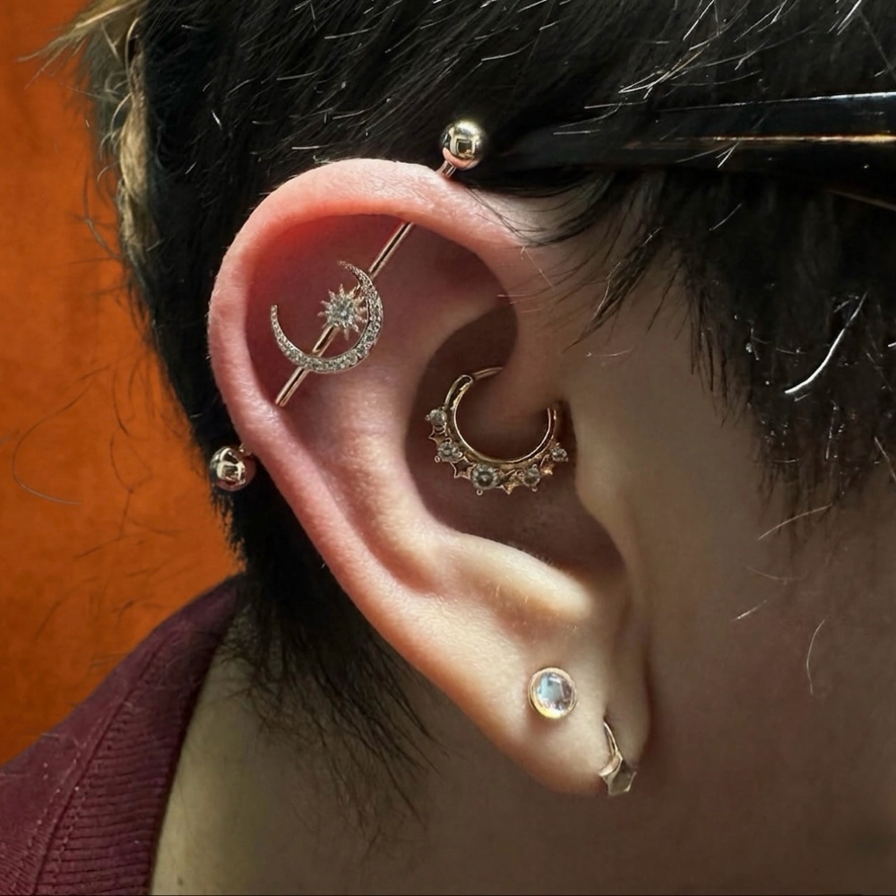 Daith Piercing at Revision Body Art in Covina, CA