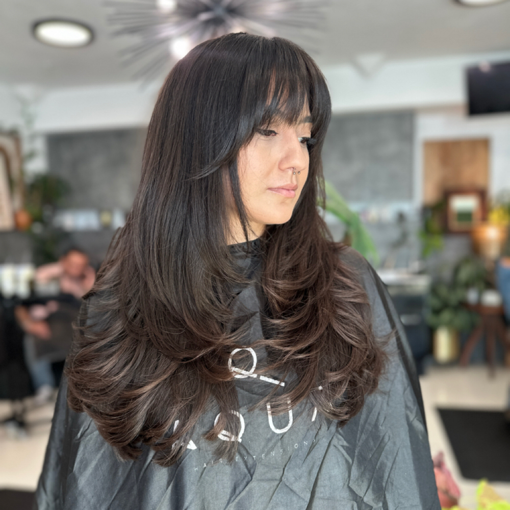Signature Bouncy Blow Dry at Lauren Silagy Hair Design in Brea, CA