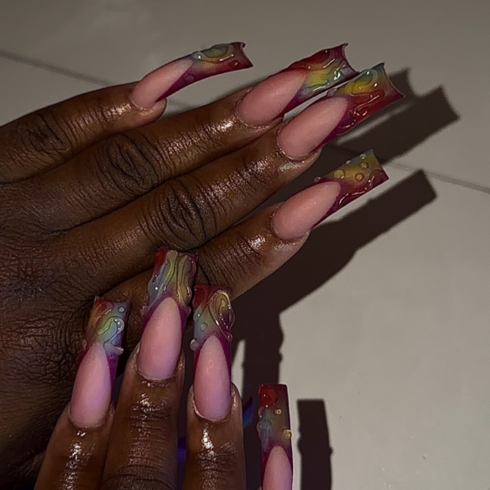 XL Nails at Icky Vicky Nails in Monroe, NC