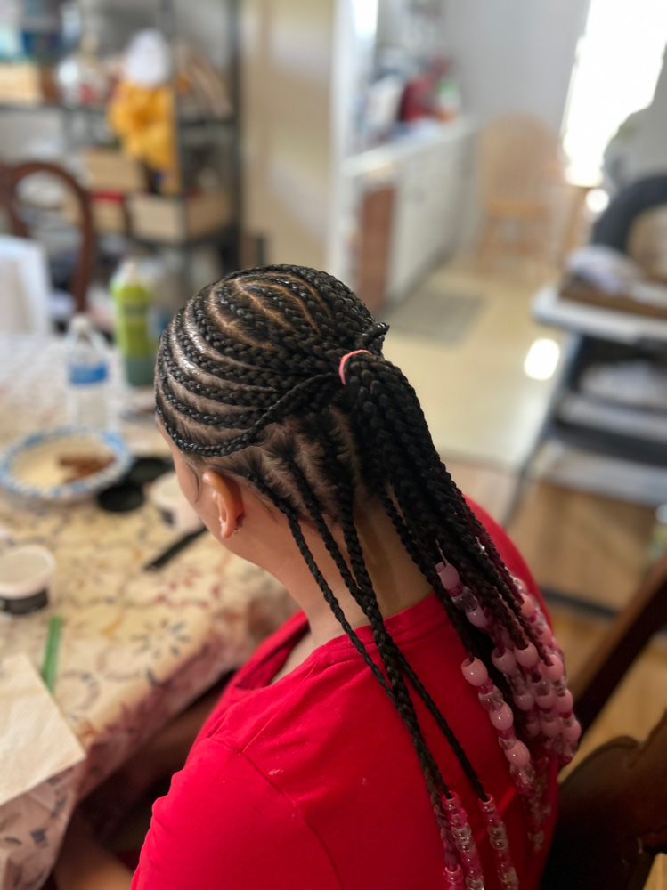 Braided Style With Beads