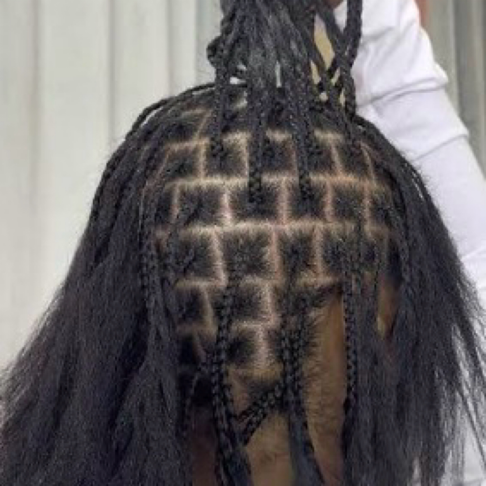 Pre Parting at Braids & Stylez By Ray in Garland, TX