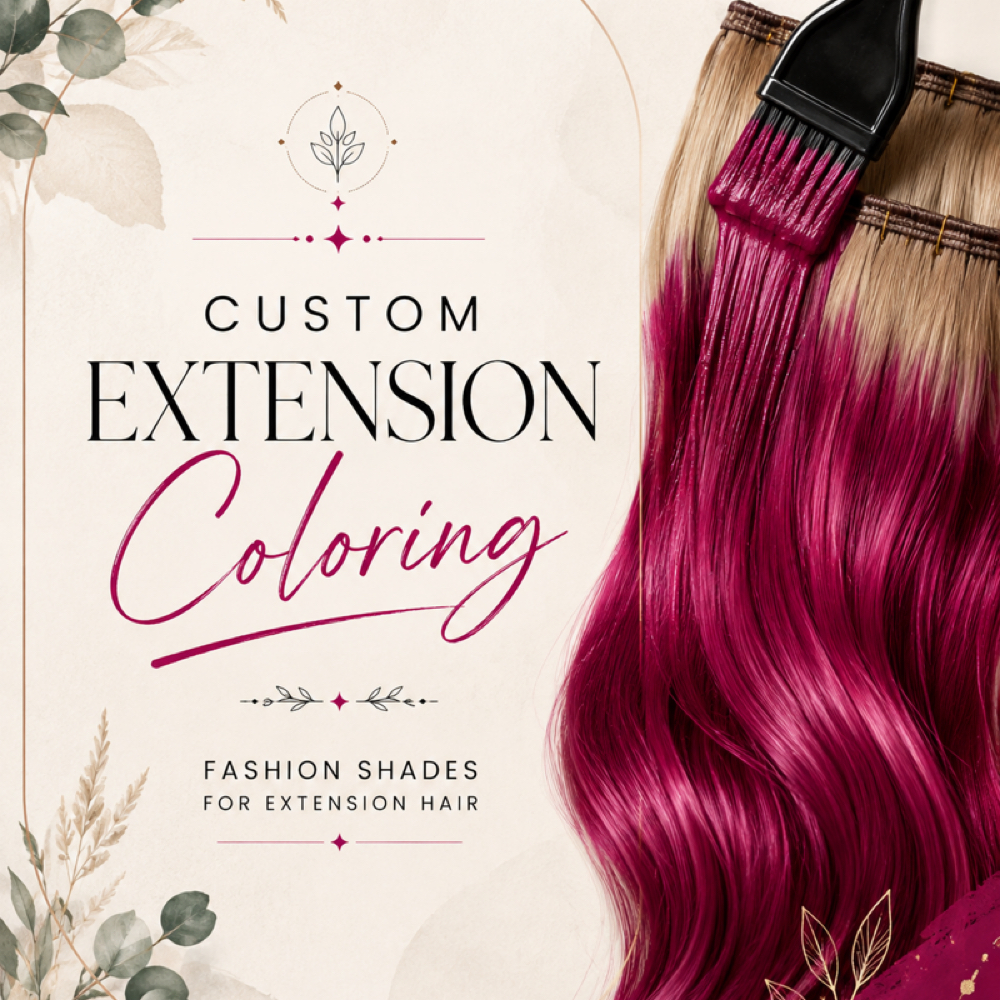 Custom Color Hair Extensions at Nicole Rutherford @Bella Roots Salon in Spring Hill, TN
