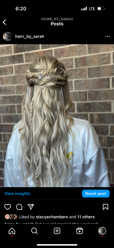 Prom/Wedding Updo