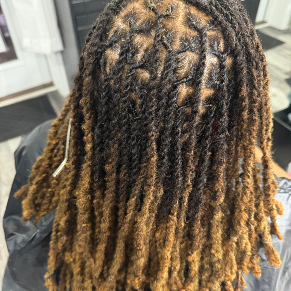 Ad-On✨2-Strand Twist Loc ✨ at Enuj Beauty by Leona in Grayson, GA