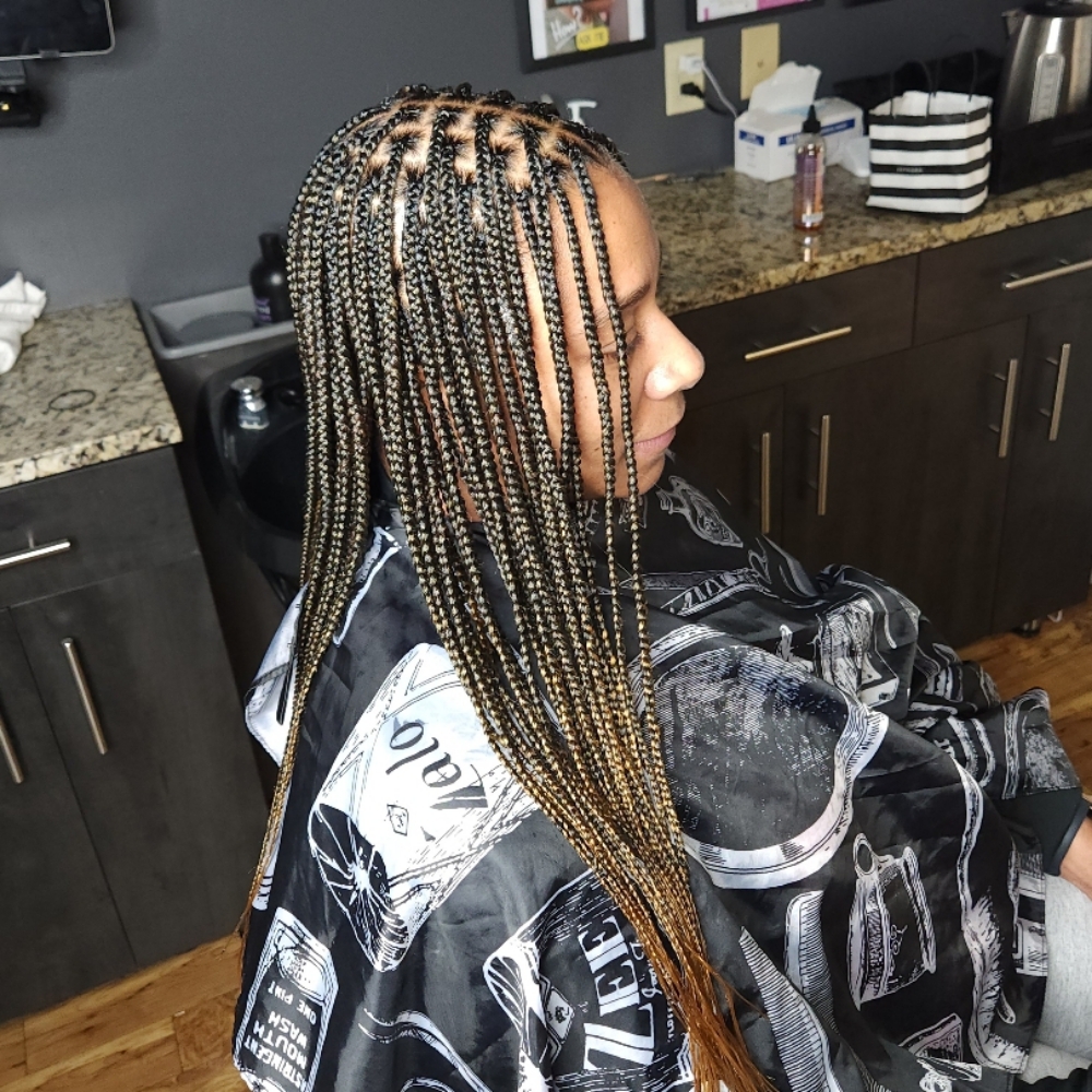 Small Knotless Braids at Empire Beauty Bar in Cincinnati, OH