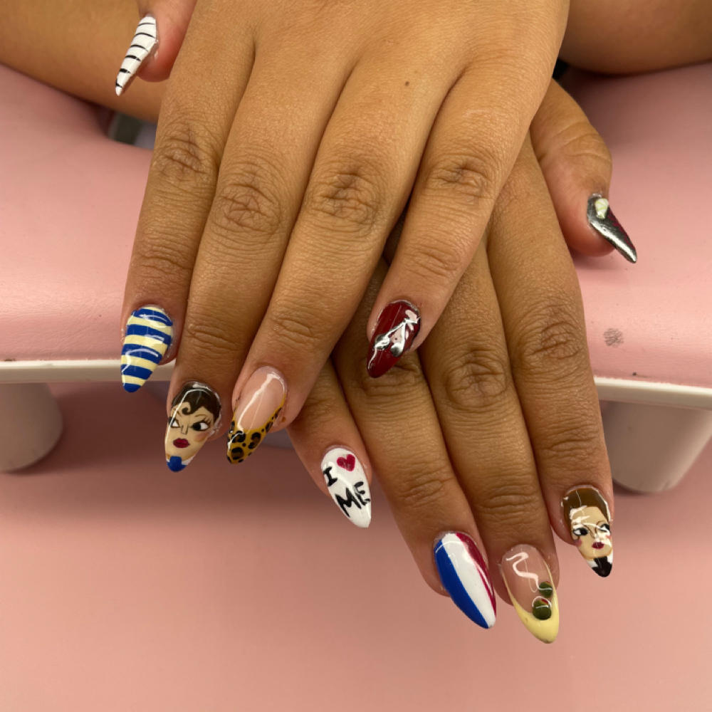 Hard Gel Extension at Nails by Flo in Medford, OR