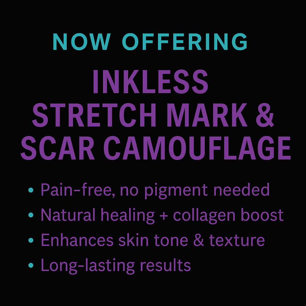 Inkless Camouflage Tattooing